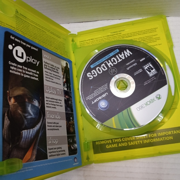 Watch Dogs Microsoft Xbox 360 Game Ubisof Havok Video Game - Picture 6 of 9
